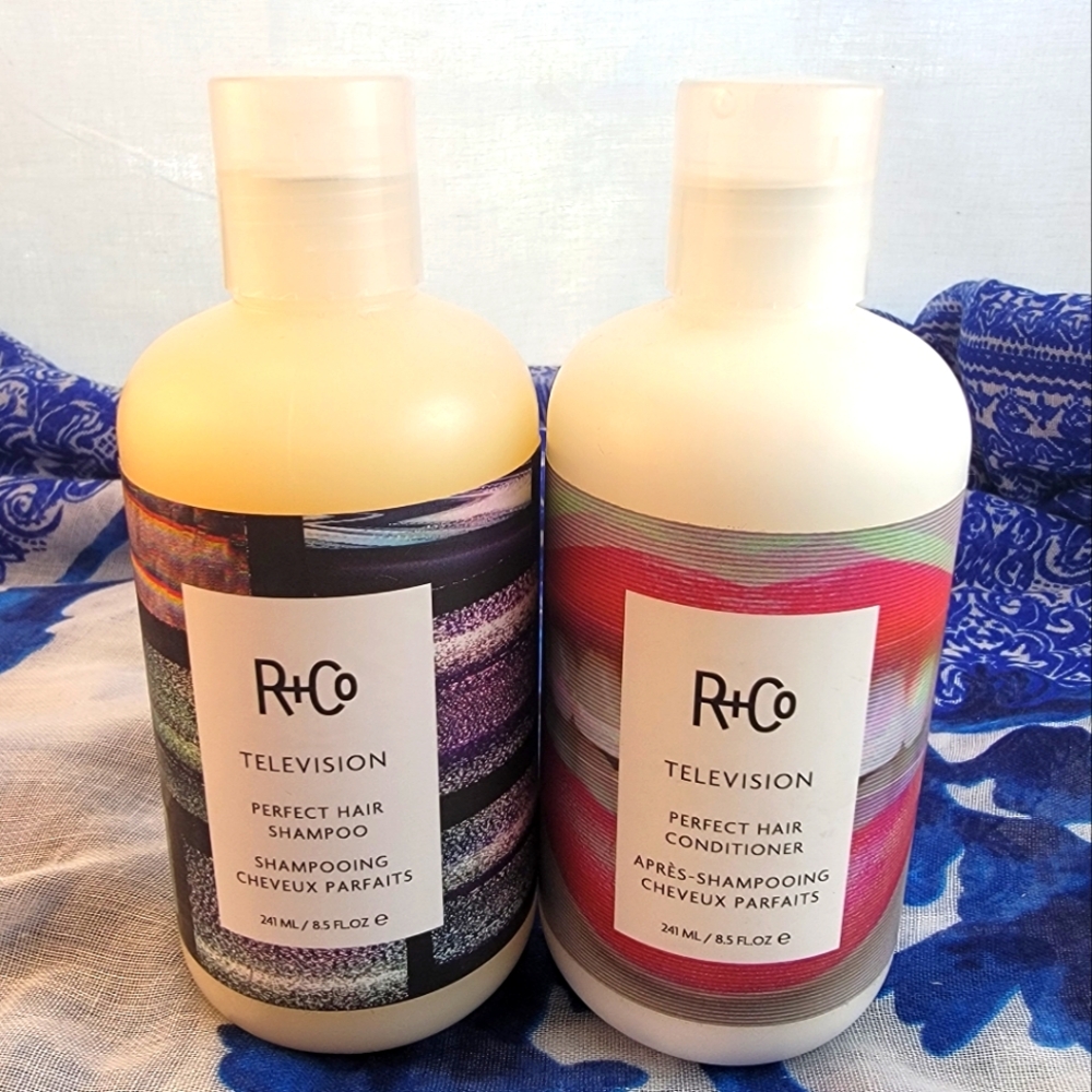 SOLD R+Co Television Perfect Hair Shampoo and Conditioner